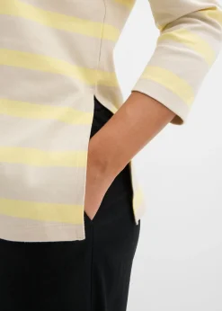 Camiseta larga de algodón orgánico pesado