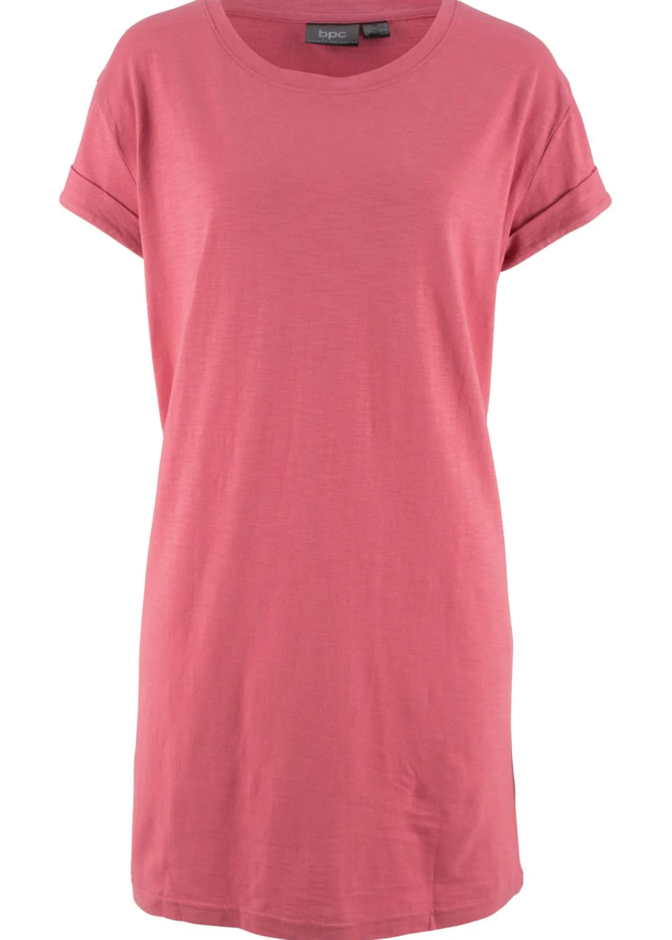 Camiseta larga de algodón puro