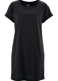 Camiseta larga de algodón puro