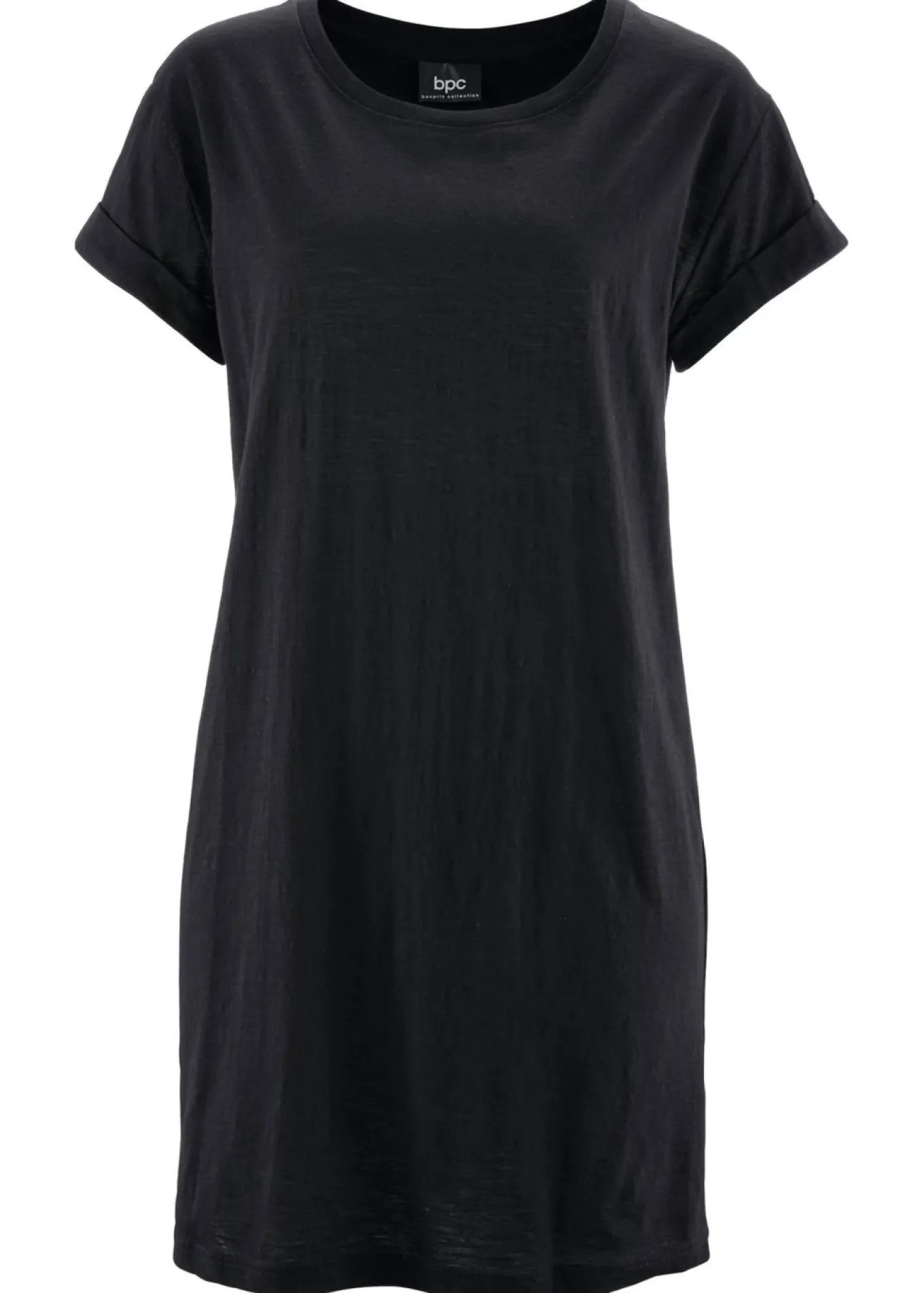 Camiseta larga de algodón puro