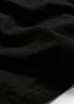 Camiseta larga de algodón puro
