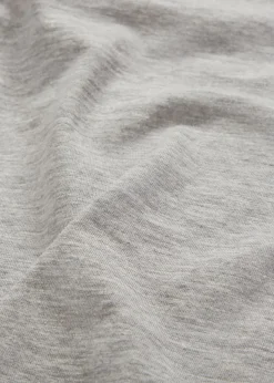 Camiseta larga de algodón puro