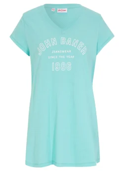 Camiseta larga de algodón orgánico puro