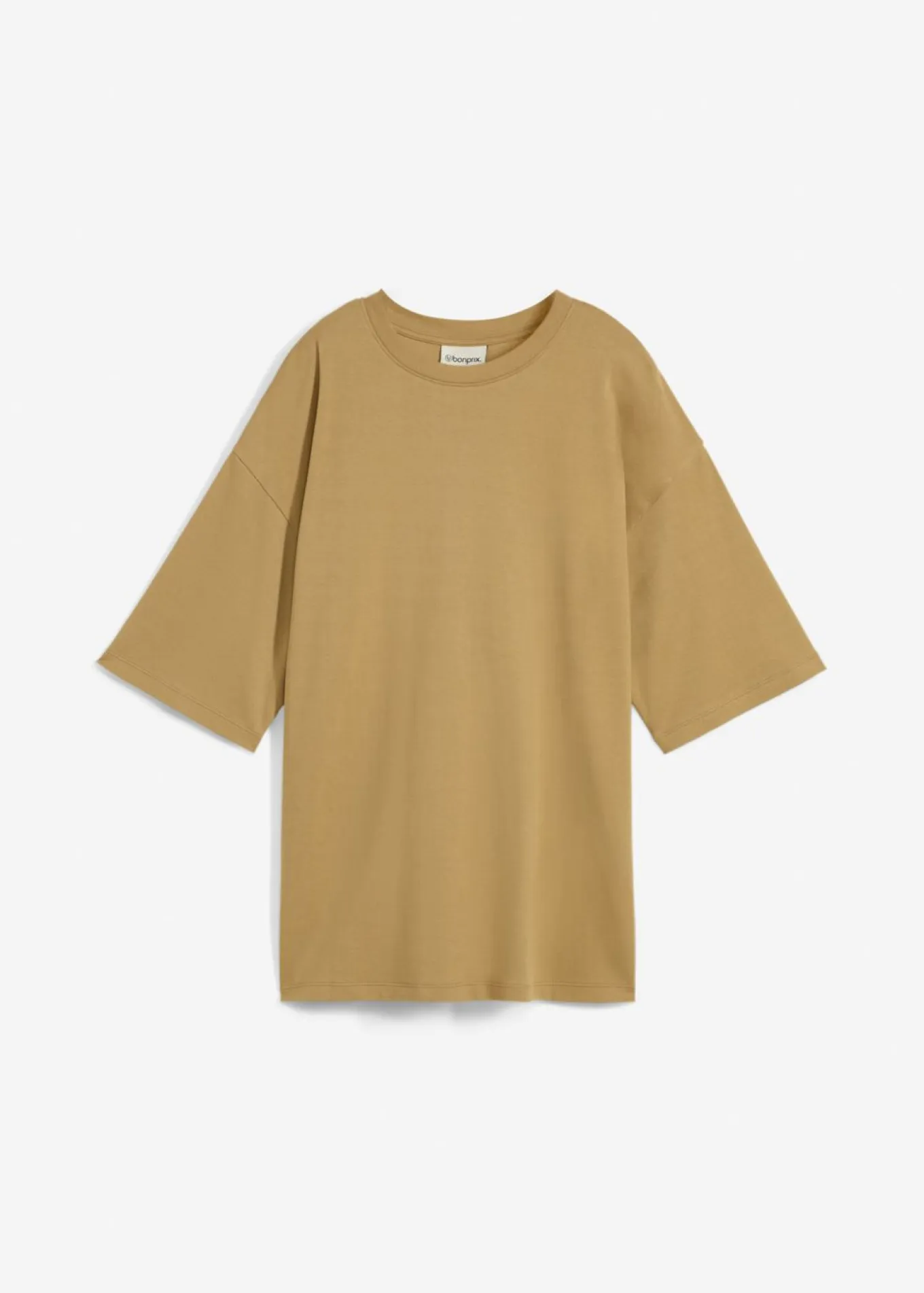 Camiseta larga de interlock