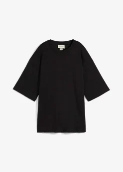 Camiseta larga de interlock
