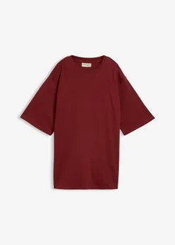 Camiseta larga de interlock