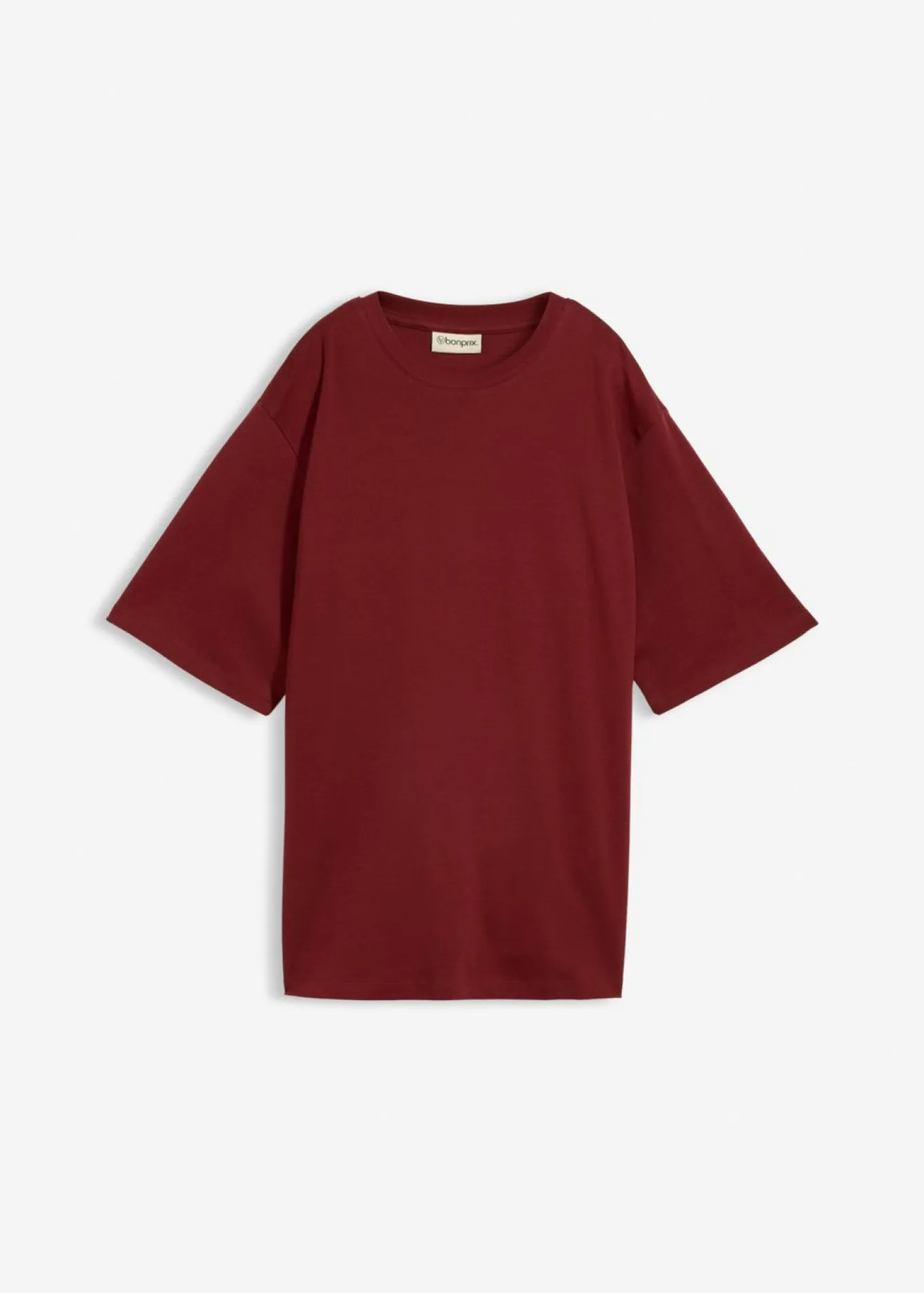 Camiseta larga de interlock