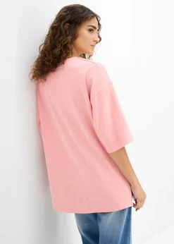 Camiseta larga de interlock