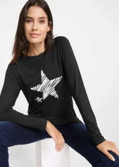 Camiseta larga de manga larga