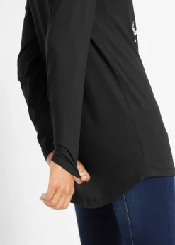 Camiseta larga de manga larga