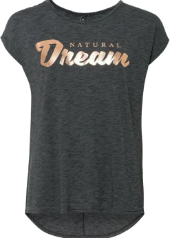 Camiseta larga de mezcla de viscosa