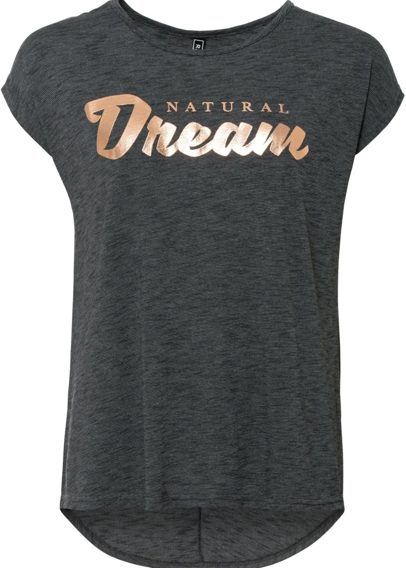 Camiseta larga de mezcla de viscosa