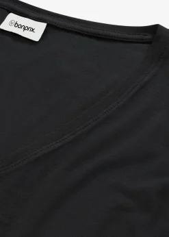 Camiseta larga de mezcla de viscosa sostenible