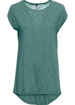 Camiseta larga de mezcla de viscosa