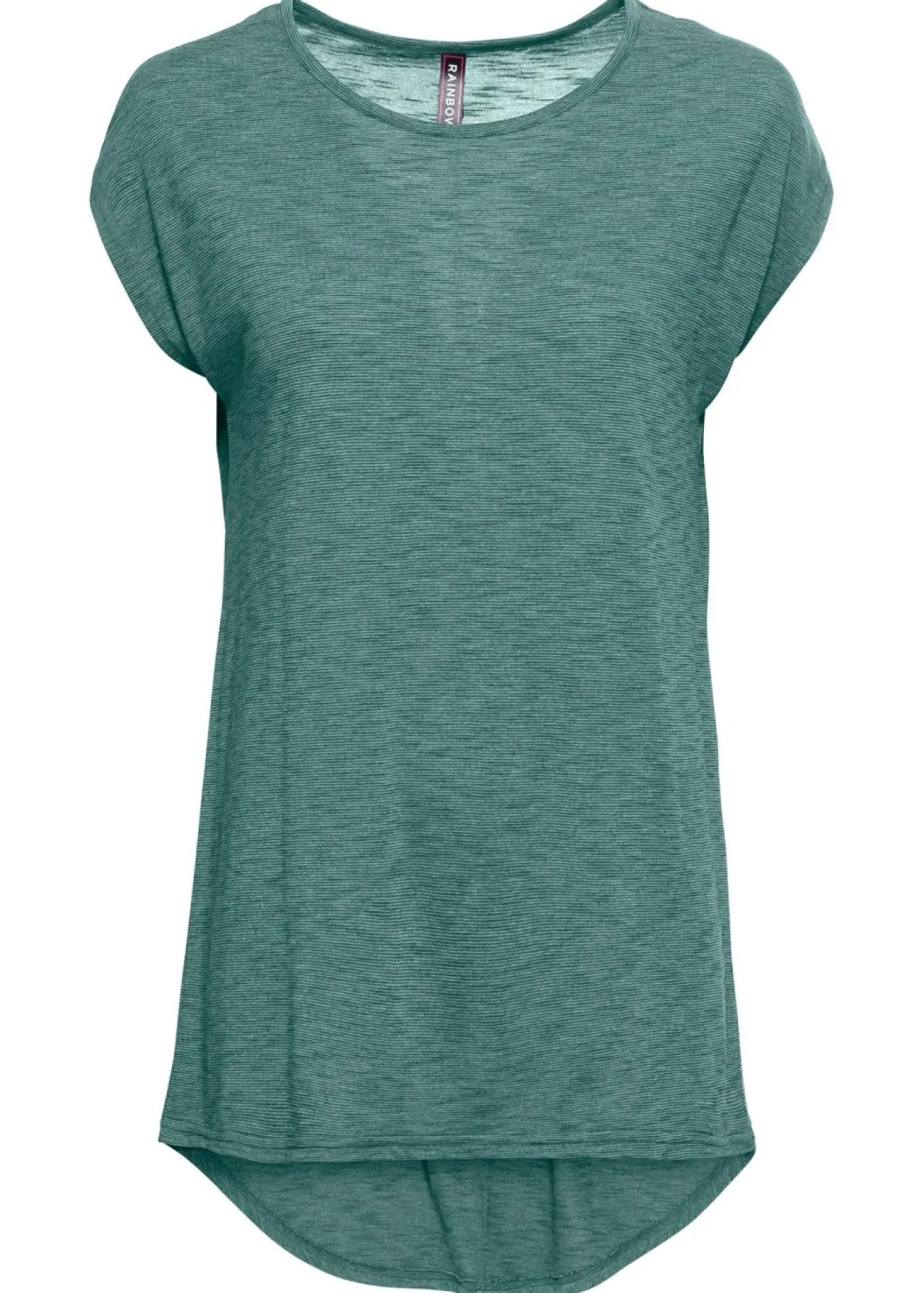 Camiseta larga de mezcla de viscosa