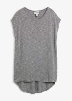 Camiseta larga de mezcla de viscosa