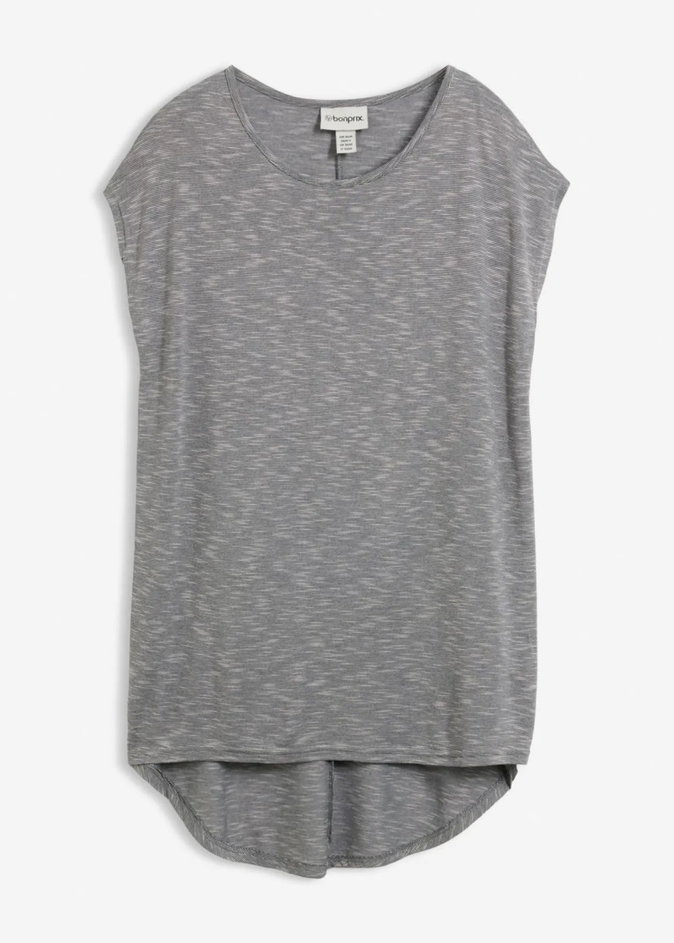 Camiseta larga de mezcla de viscosa