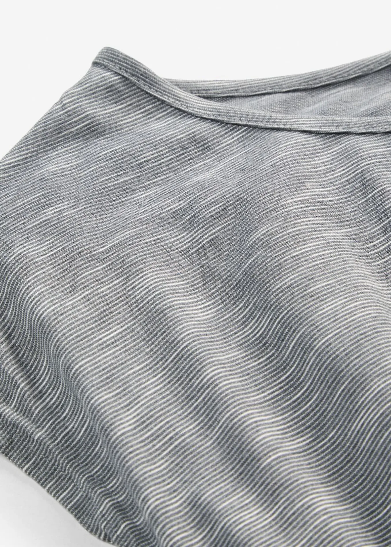 Camiseta larga de mezcla de viscosa