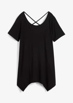 Camiseta larga de pico
