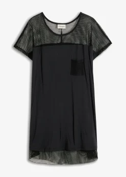 Camiseta larga de playa de viscosa