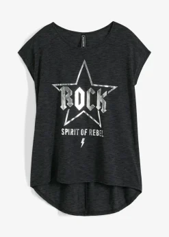 Camiseta larga de suave mezcla de viscosa