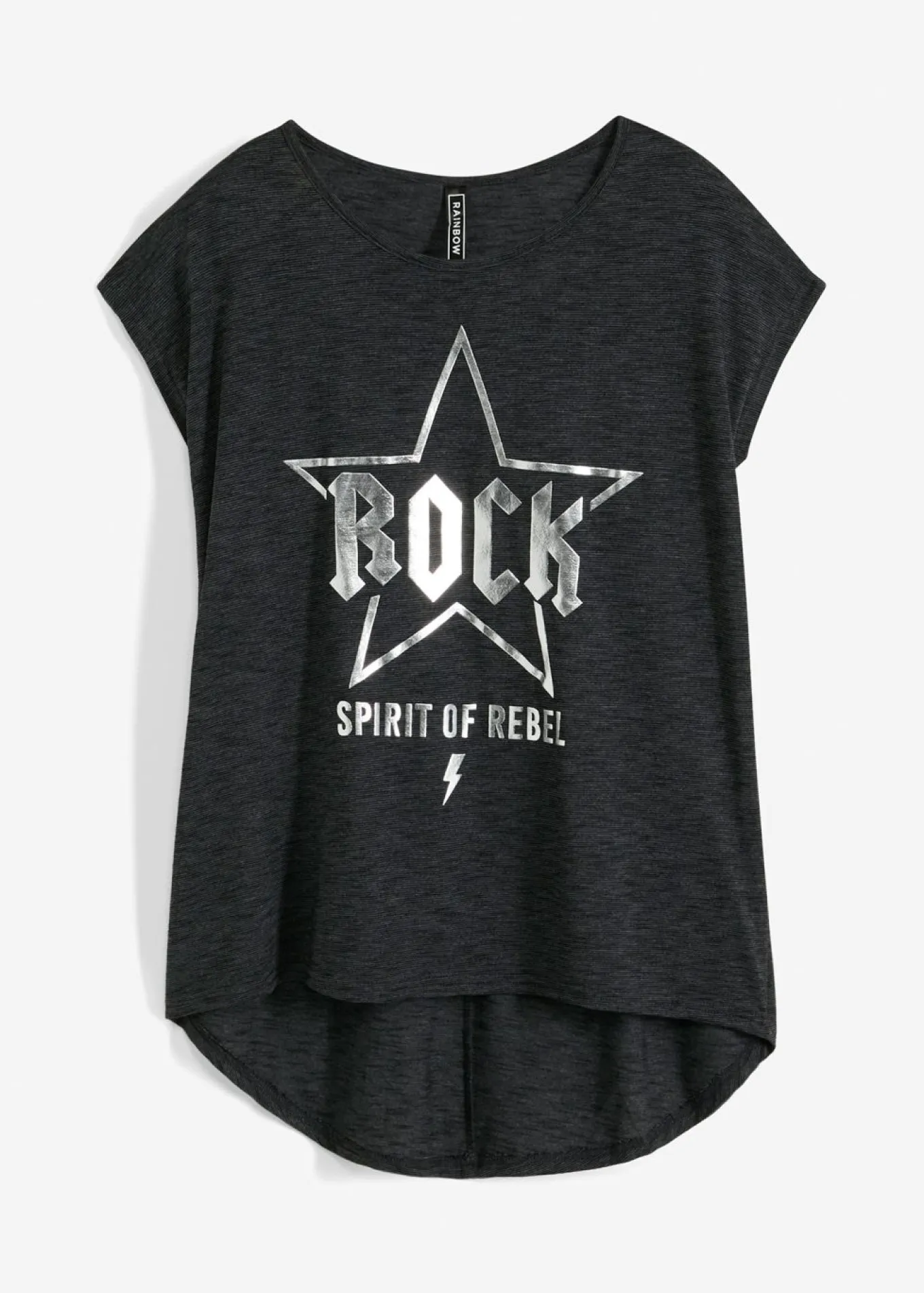 Camiseta larga de suave mezcla de viscosa