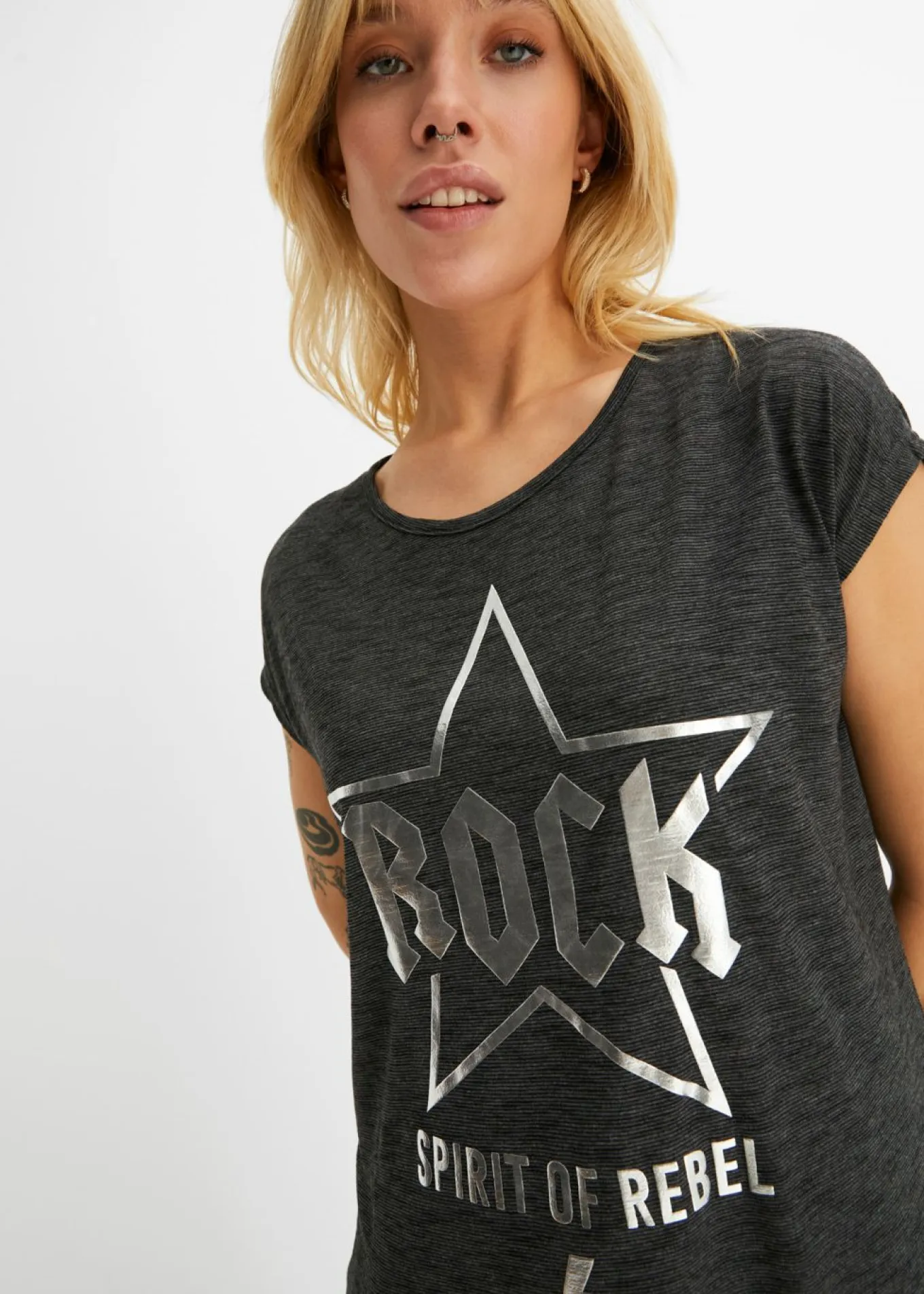 Camiseta larga de suave mezcla de viscosa
