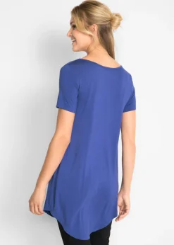 Camiseta larga de viscosa suave