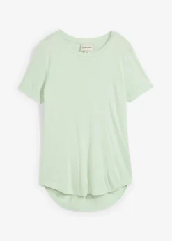 Camiseta larga de viscosa suave