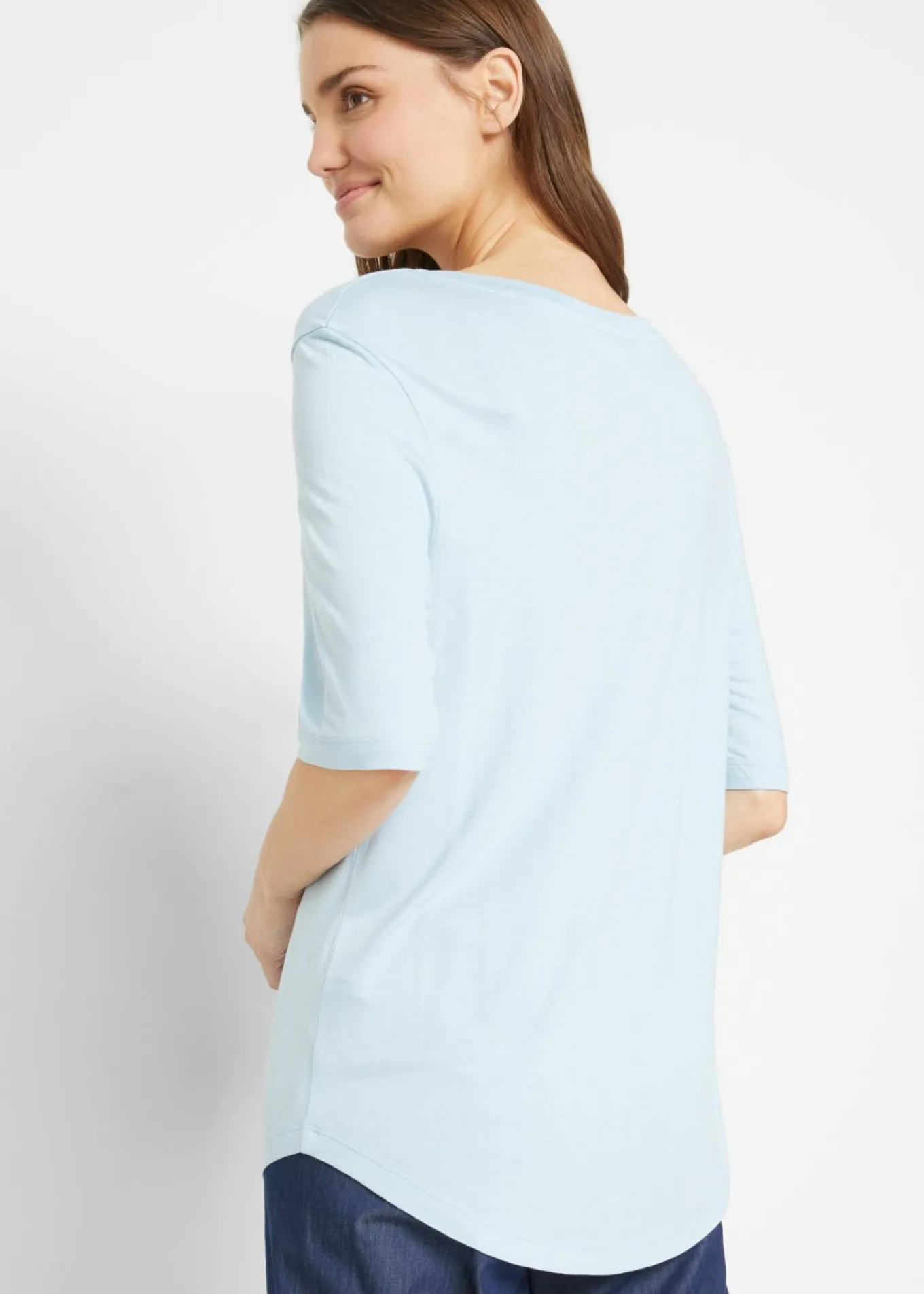 Camiseta larga de viscosa suave (2 unidades)