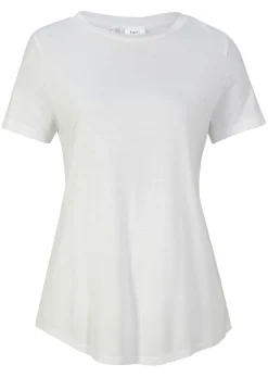 Camiseta larga de viscosa suave