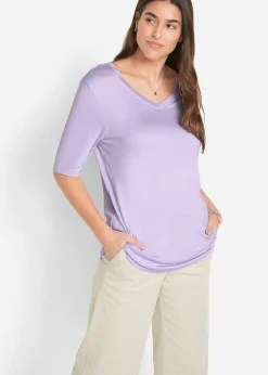 Camiseta larga de viscosa suave (2 unidades)
