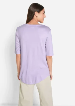 Camiseta larga de viscosa suave (2 unidades)