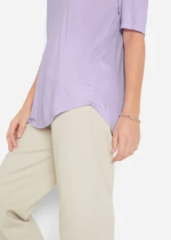 Camiseta larga de viscosa suave (2 unidades)