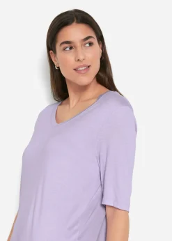 Camiseta larga de viscosa suave (2 unidades)