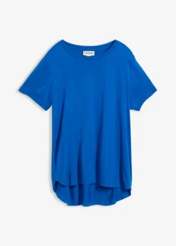 Camiseta larga de viscosa suave