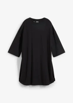 Camiseta larga holgada de algodón orgánico puro