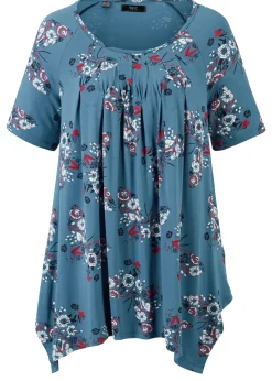 Camiseta larga irregular