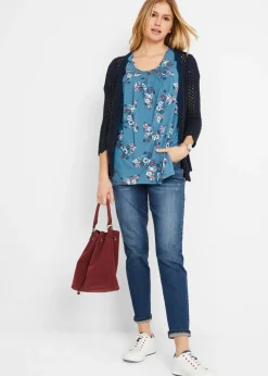 Camiseta larga irregular