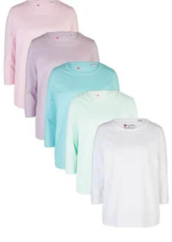 Camiseta larga (5 unidades)