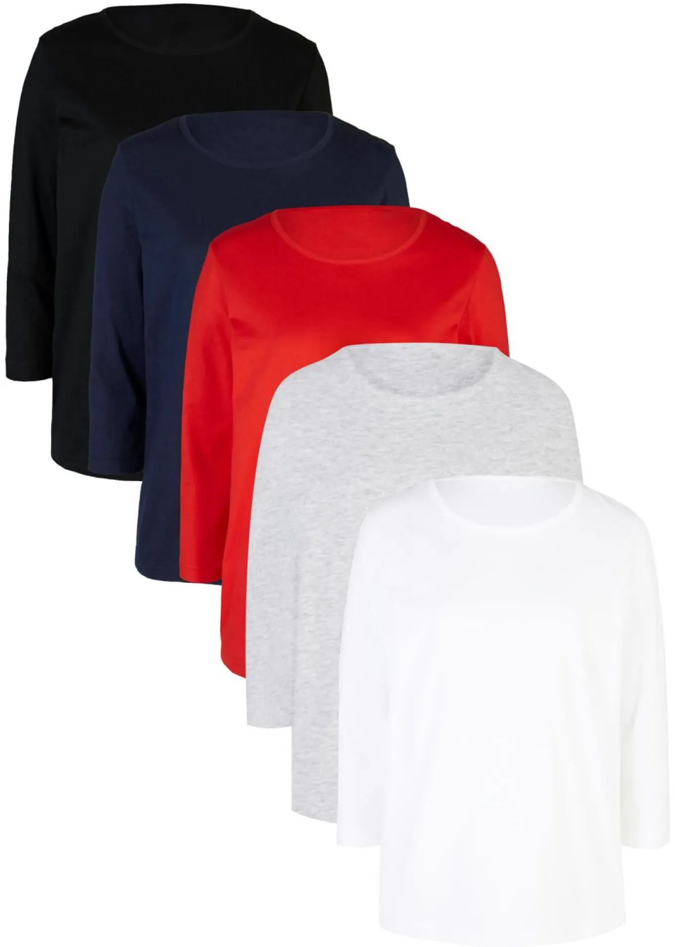 Camiseta larga (5 unidades)