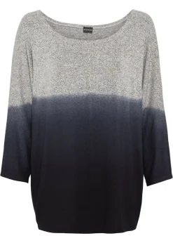 Camiseta oversize con transición de colores