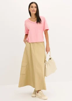 Camiseta oversize de algodón puro