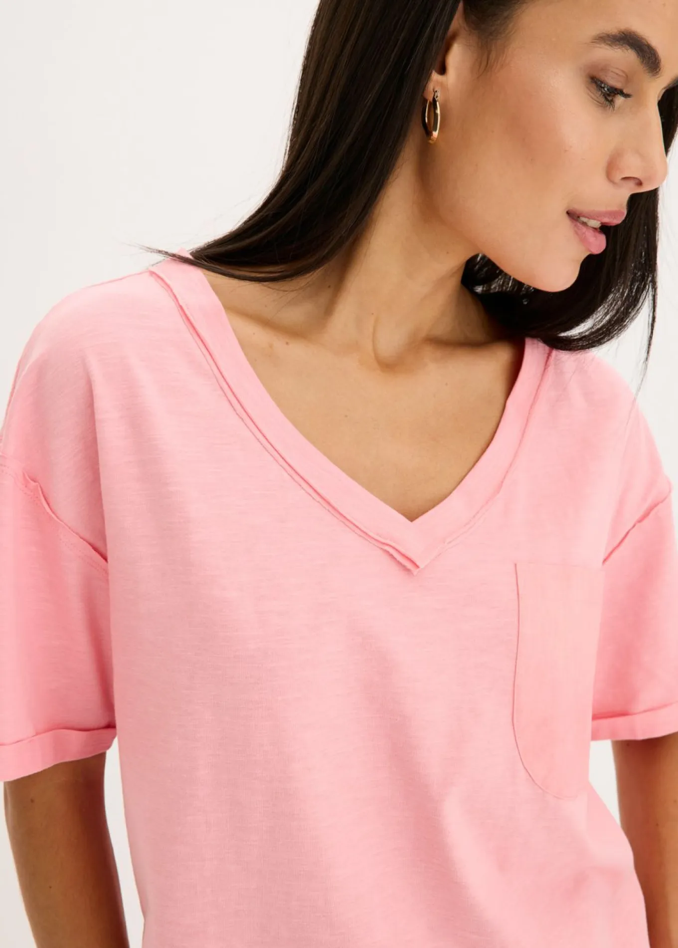 Camiseta oversize de algodón puro