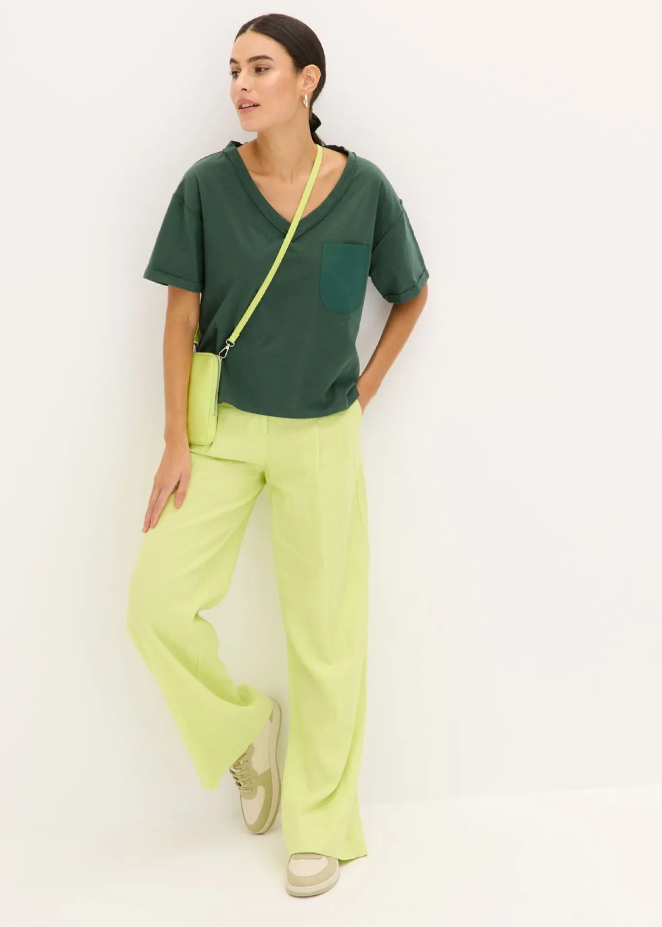 Camiseta oversize de algodón puro
