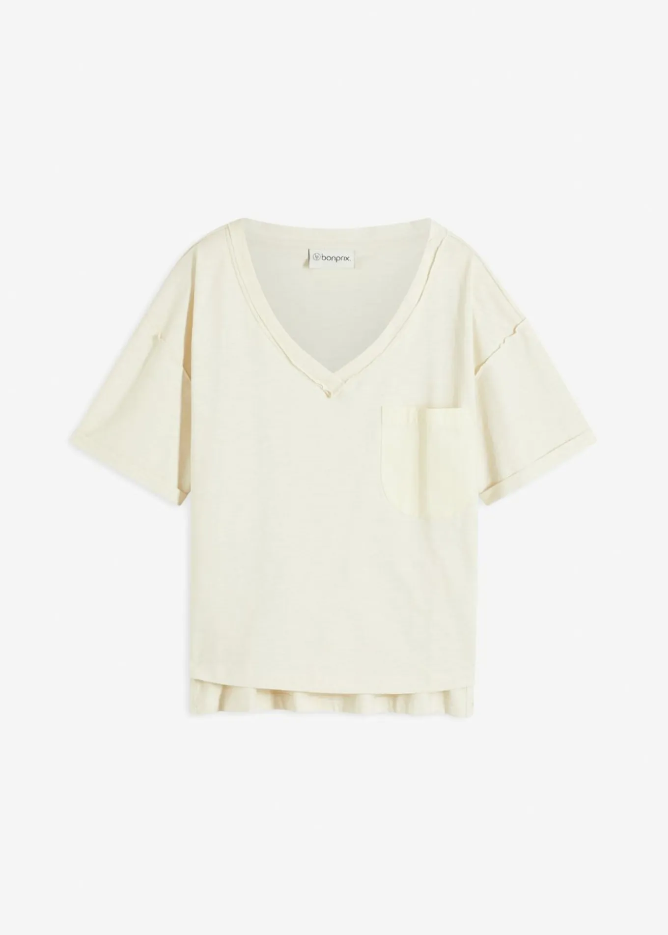 Camiseta oversize de algodón puro