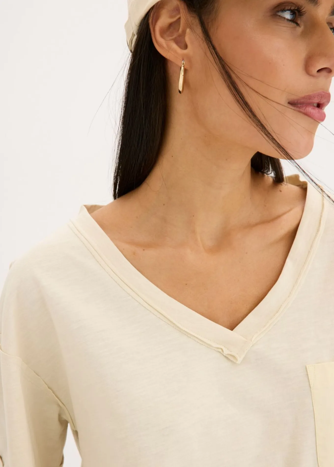 Camiseta oversize de algodón puro