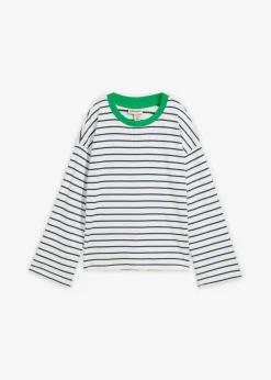 Camiseta oversize de manga larga de algodón orgánico puro
