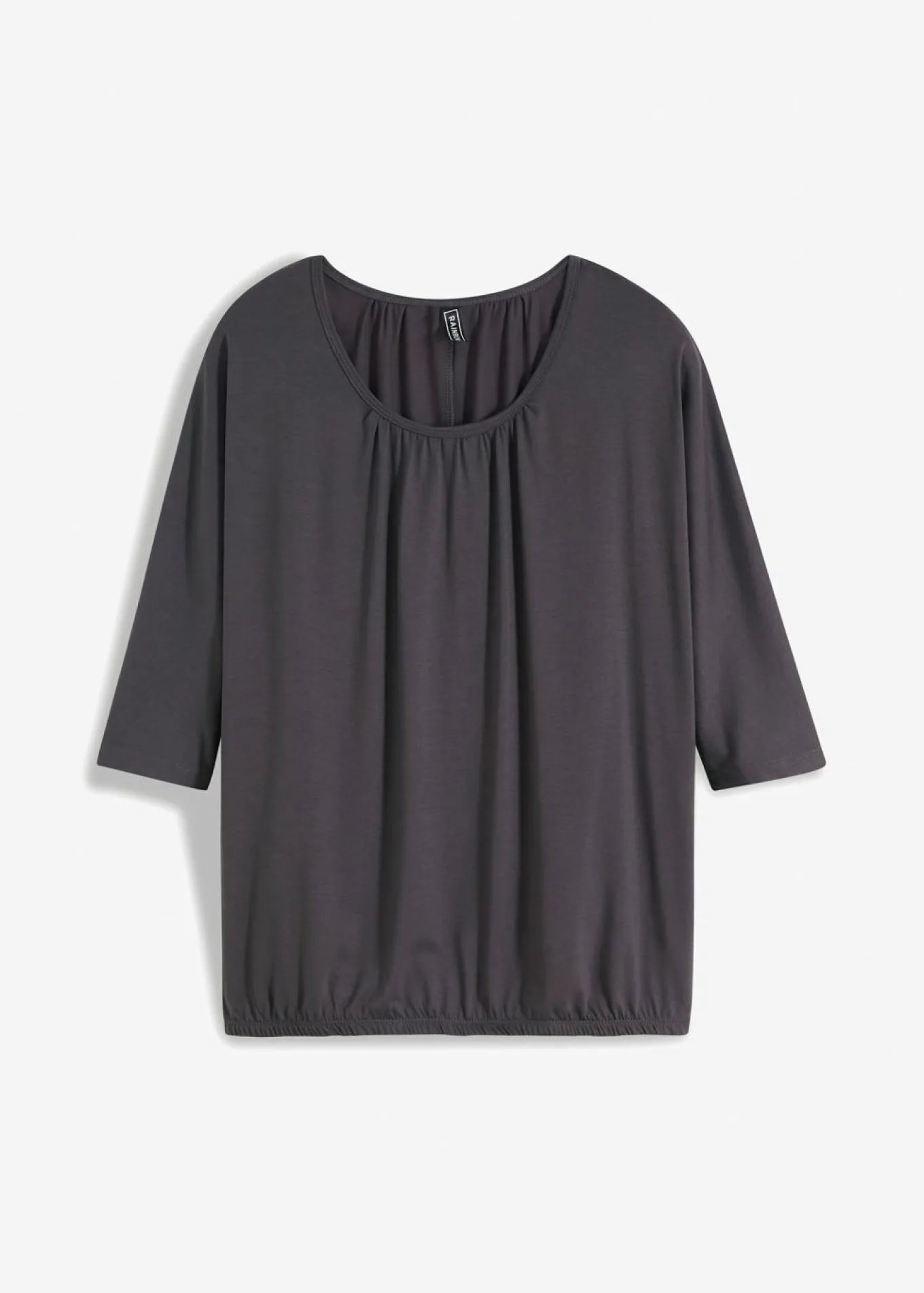 Camiseta oversize de mezcla de viscosa