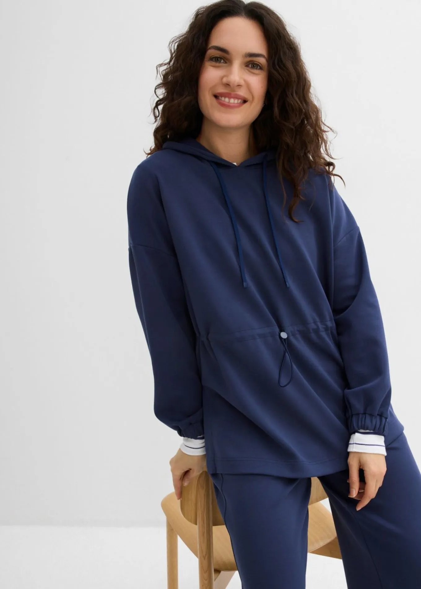 Camiseta oversize de neopreno suave